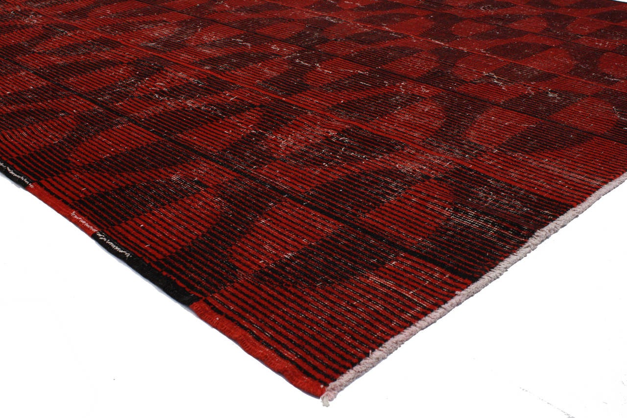Zeki Müren Turkish Contemporary Art Deco Rug with Mid ...