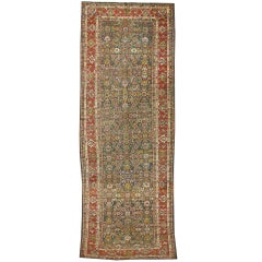 Late 19th Century Antique Persian Sultanabad Gallery Rug