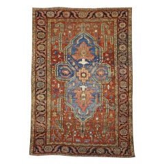 Antique Heriz Serapi Persian Rugs Antique Heriz Serapi Persian Rugs