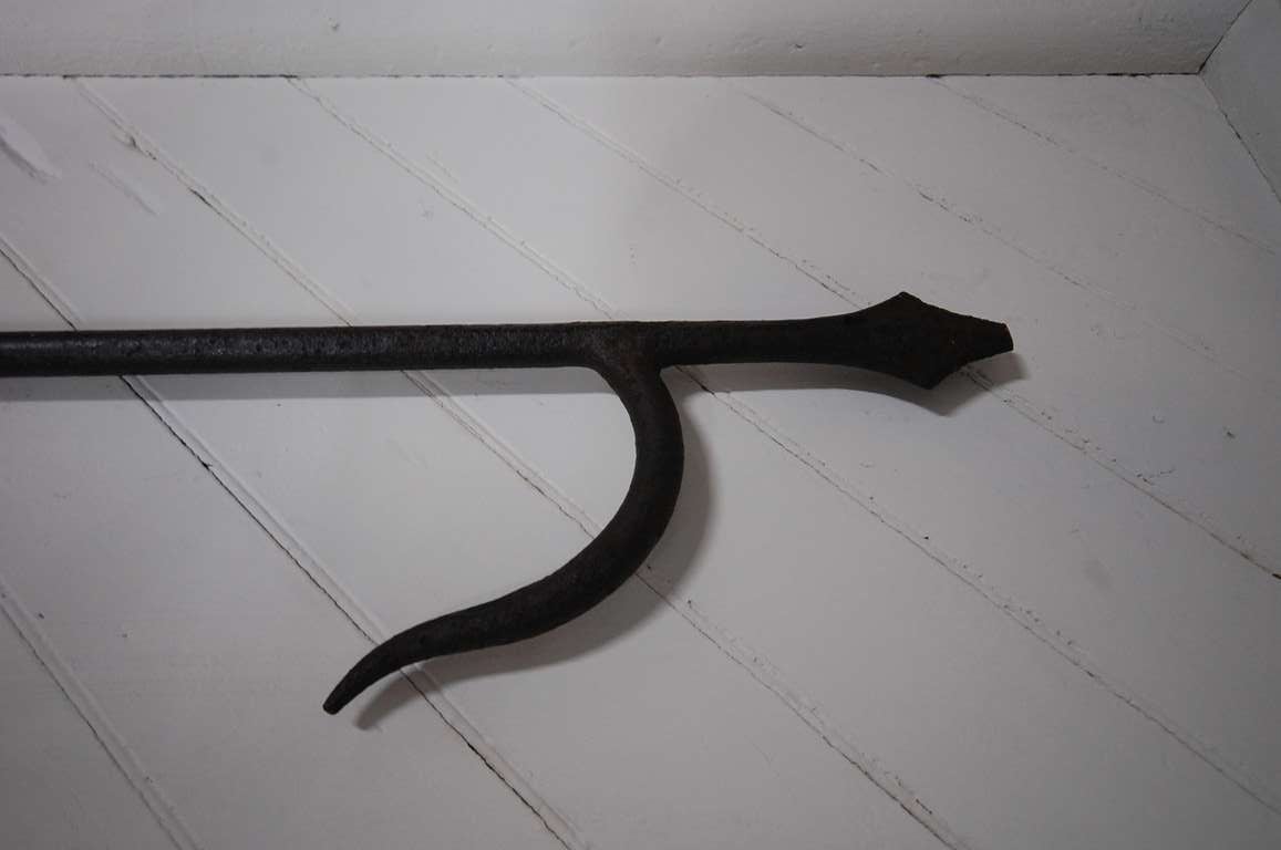 American Oversized 19th Century Fire Tools For Sale