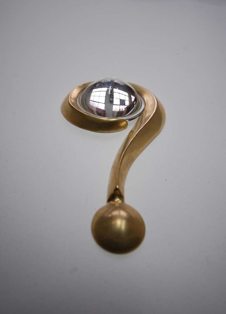 Italian Question Mark Magnifying Glass