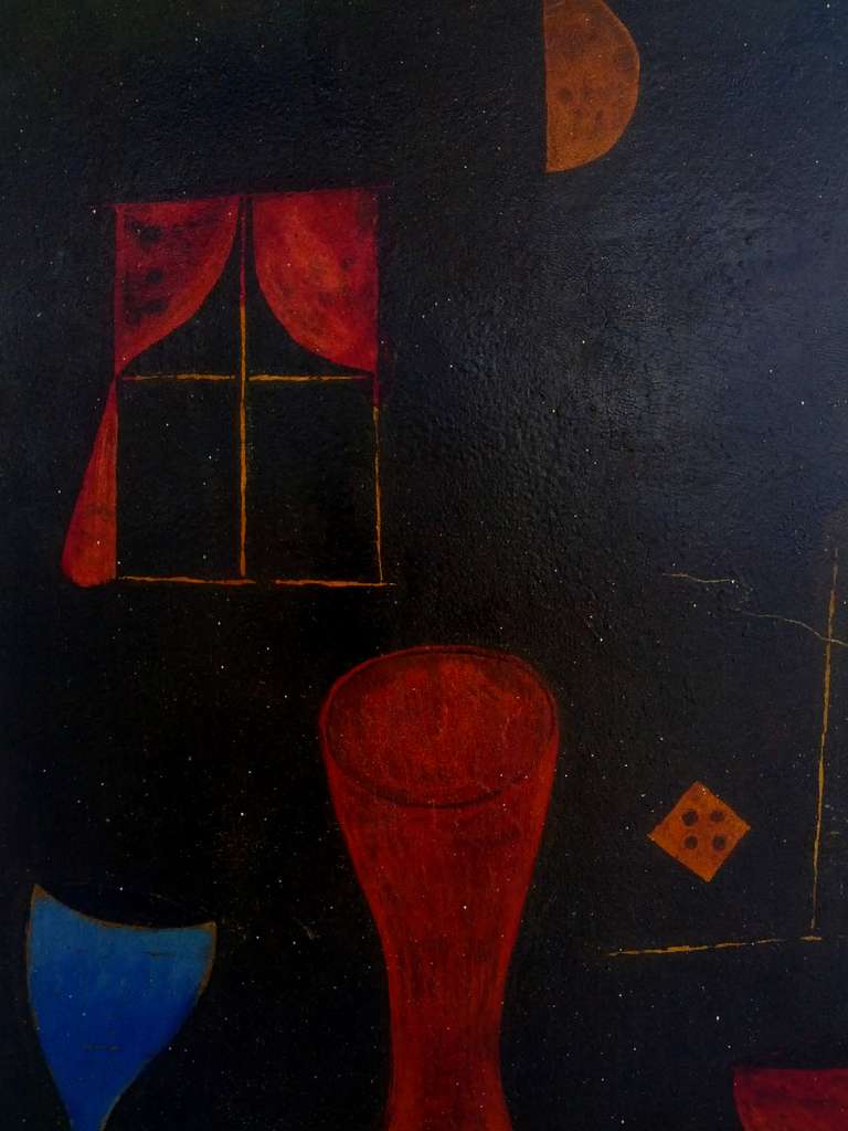 Modernist Painting In Good Condition For Sale In Providence, RI