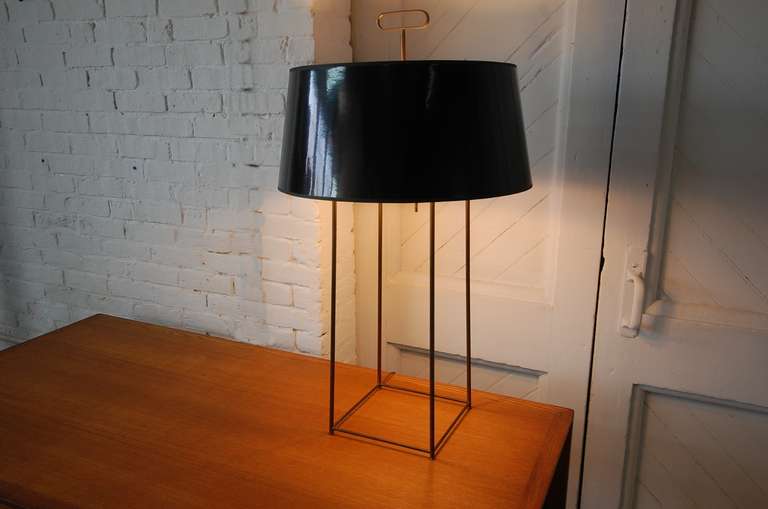 American Tommi Parzinger Table Lamp in Brass