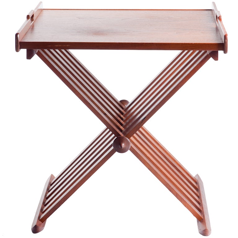 Folding Table by Stewart MacDougall For Sale