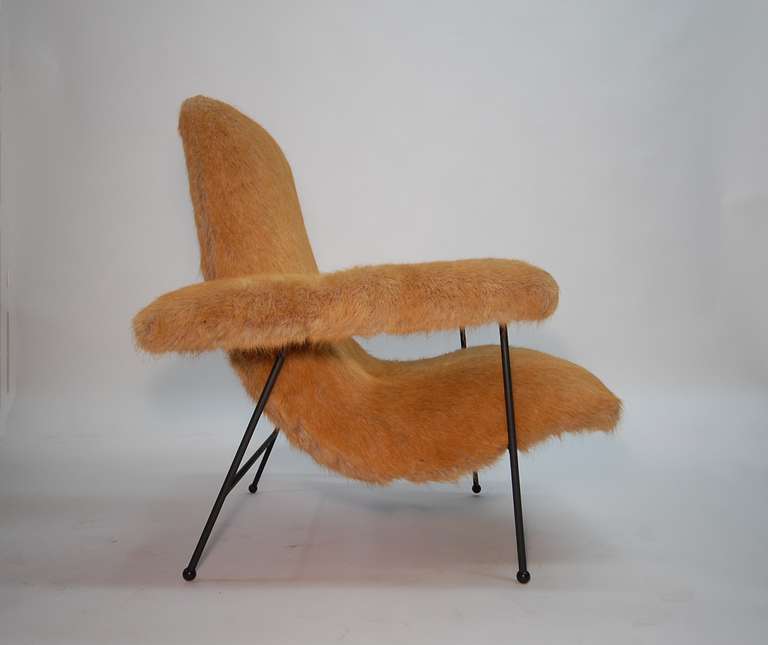 Mid-Century Modern Rare Dan Johnson Lounge Chair