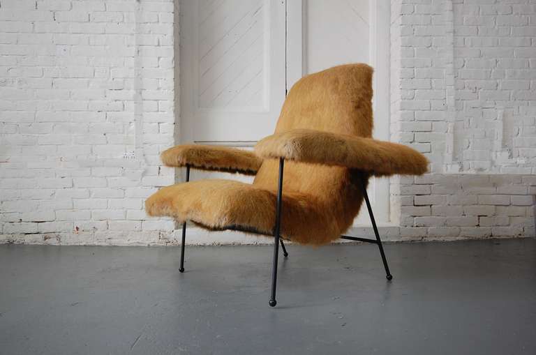 Rare Dan Johnson Lounge Chair In Excellent Condition In Providence, RI