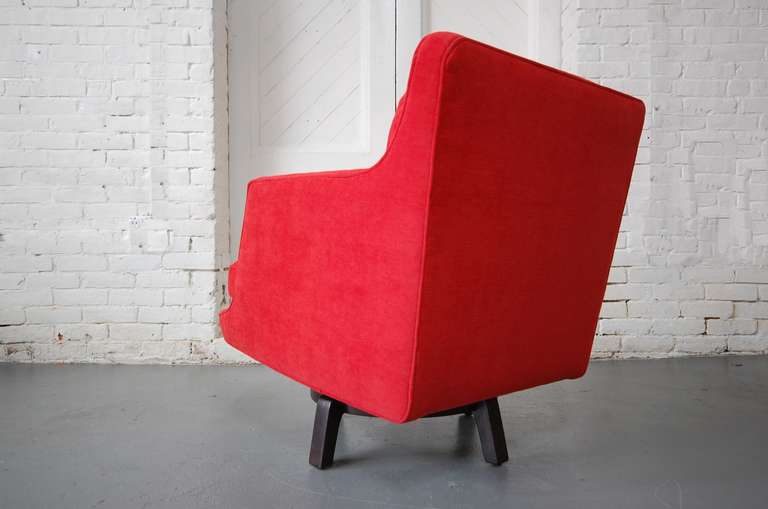 Dunbar Swivel Chair Designed by Edward Wormley For Sale 2