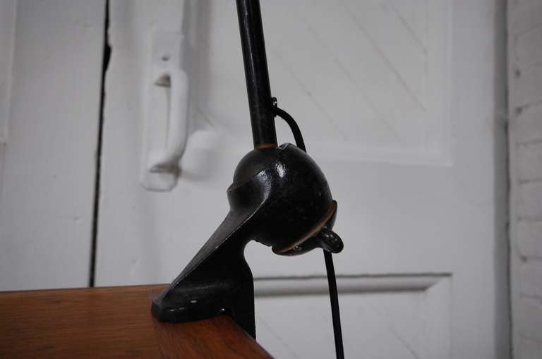 Industrial G.R.A.S. Architect's Lamp from France For Sale