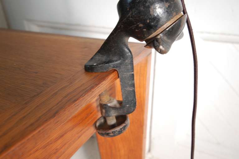 French G.R.A.S. Architect's Lamp from France For Sale