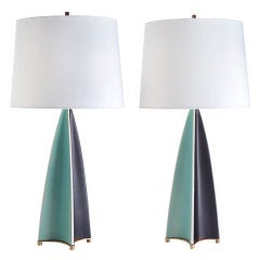 Table lamps By Gerald Thurston for Lightolier