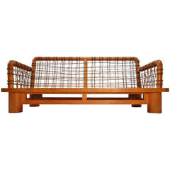 Karl Springer Dowelwood Sofa