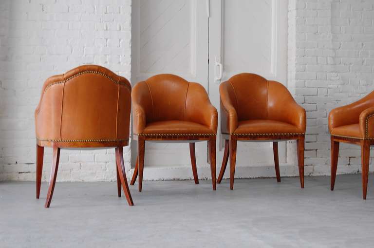 Set of Four Biedermeier Chairs In Excellent Condition In Providence, RI