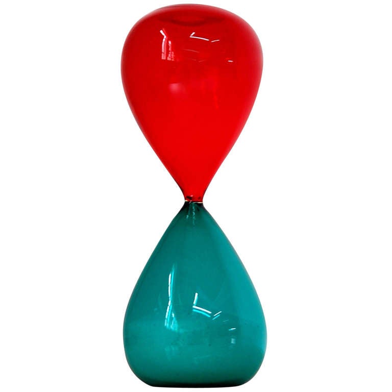 Paolo Venini Clessidra Hourglass at 1stdibs