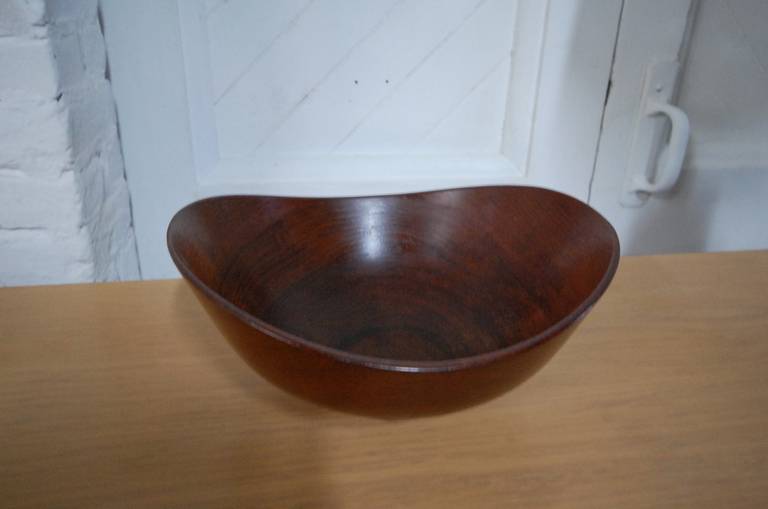 Large Teak Bowl by Finn Juhl In Excellent Condition In Providence, RI