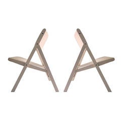 Pair of Gio Ponti "Chair of Little Seat" Chairs 8