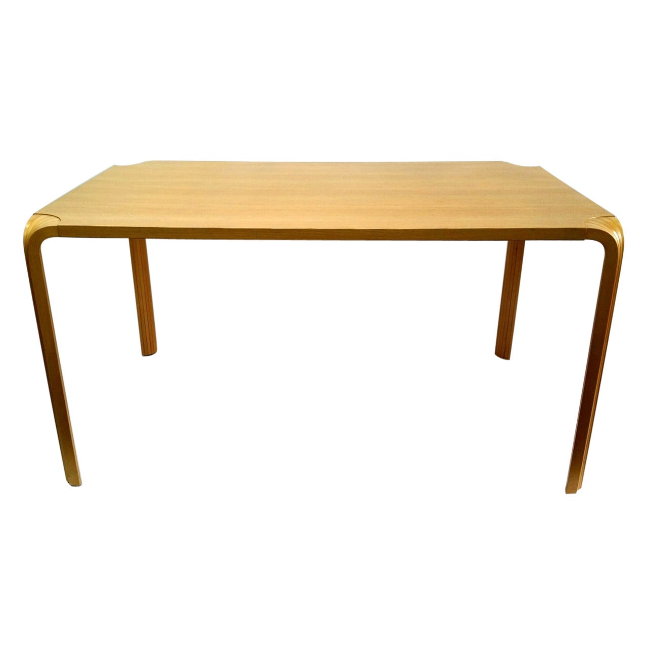 Alvar Aalto Fan Leg Dining Table or Writing Desk