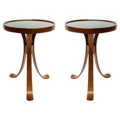 Pair of Dunbar Snack Tables