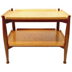 Dunbar Two-Tiered End Table Designed by Edward Wormley 2