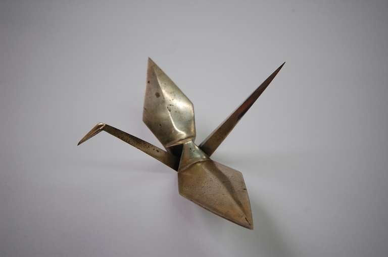 Mid-Century Modern Origami Crane