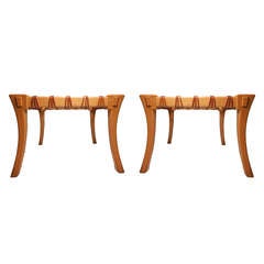 Klismos Stool in the Style of Robsjohn-Gibbings 1
