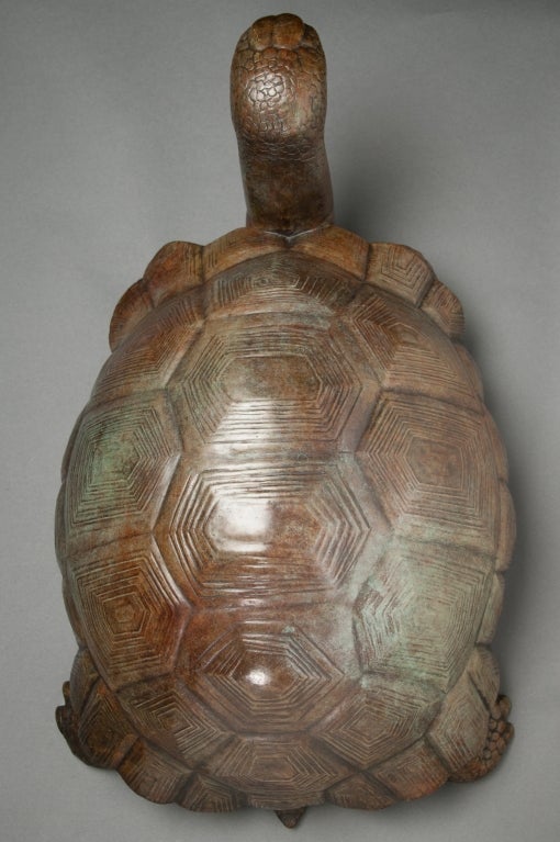 20th Century Rare Paul Manship Bronze Tortoise