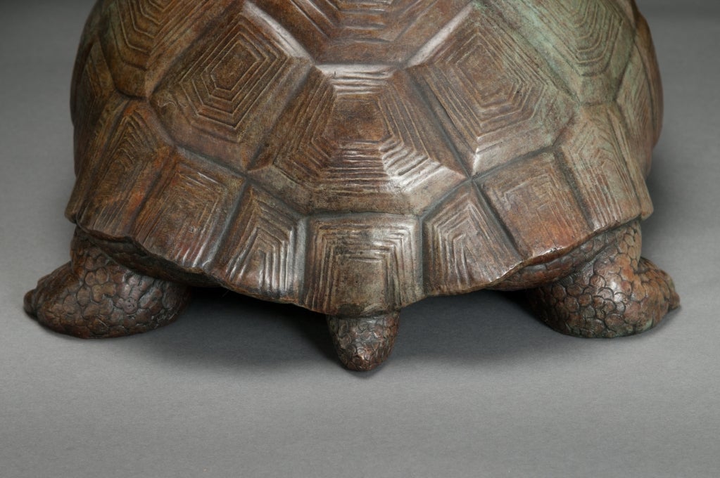Rare Paul Manship Bronze Tortoise 1
