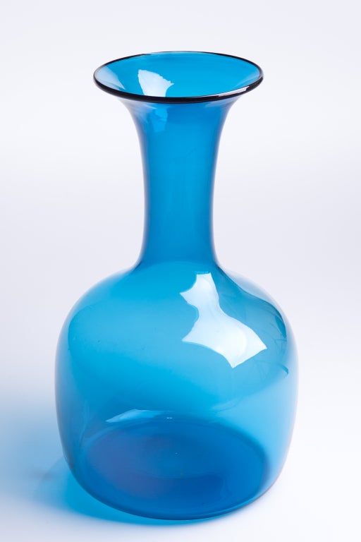 Danish Holmegaard Vase by Michael Bang