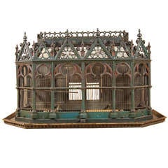 19th Century Birdcage in the Neo-Gothic Style