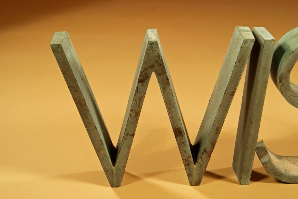 American Bronze Letters For Sale