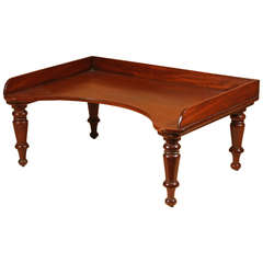 19th Century Mahogany Breakfast Tray