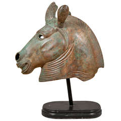 Bronze Horse Head