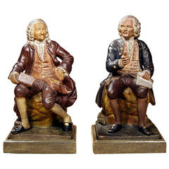 "Voltaire and Rousseau, " Figures 