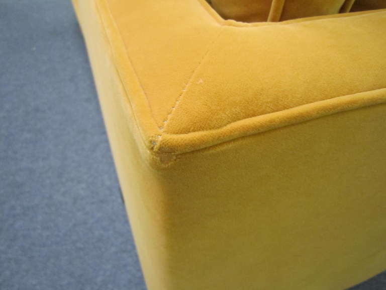 Upholstery Outstanding Harvey Probber Tete-e-Tete Sofa Mid-century Modern