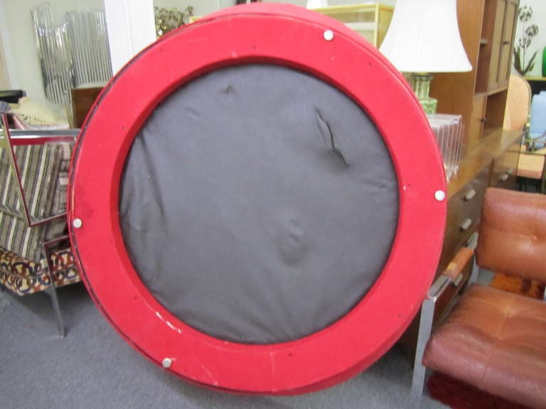 Milieu du XXe siècle Fabulous Large Round Milo Baughman Sofa Lounge Chair Mid-century Modern