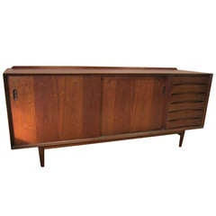 Gorgeous Arne Vodder Teak Credenza Sibast Mobler Mid century Danish Modern 3