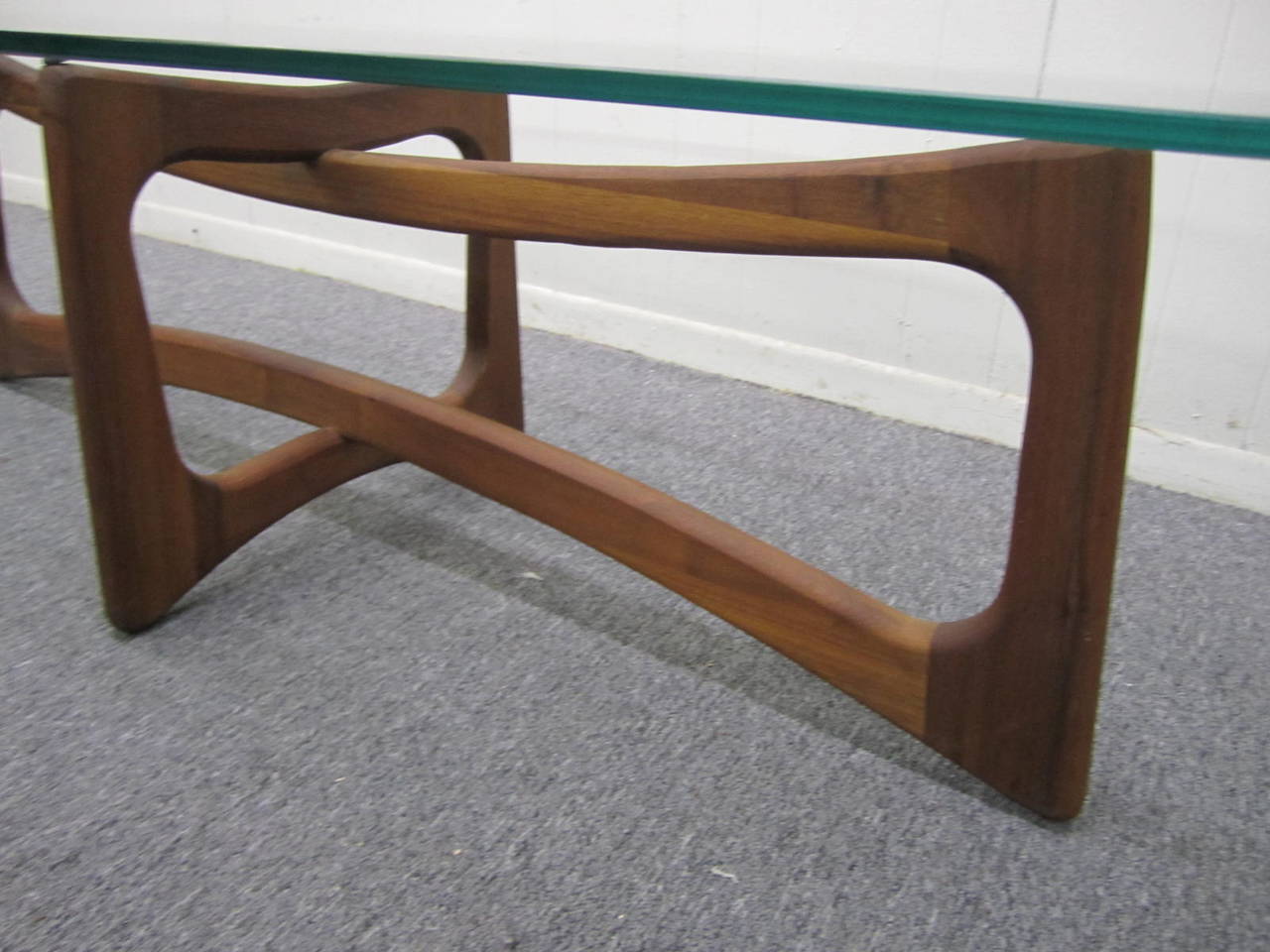 Mid-Century Modern Adrian Pearsall Model 2454-TGO Coffee Table for Craft Associates