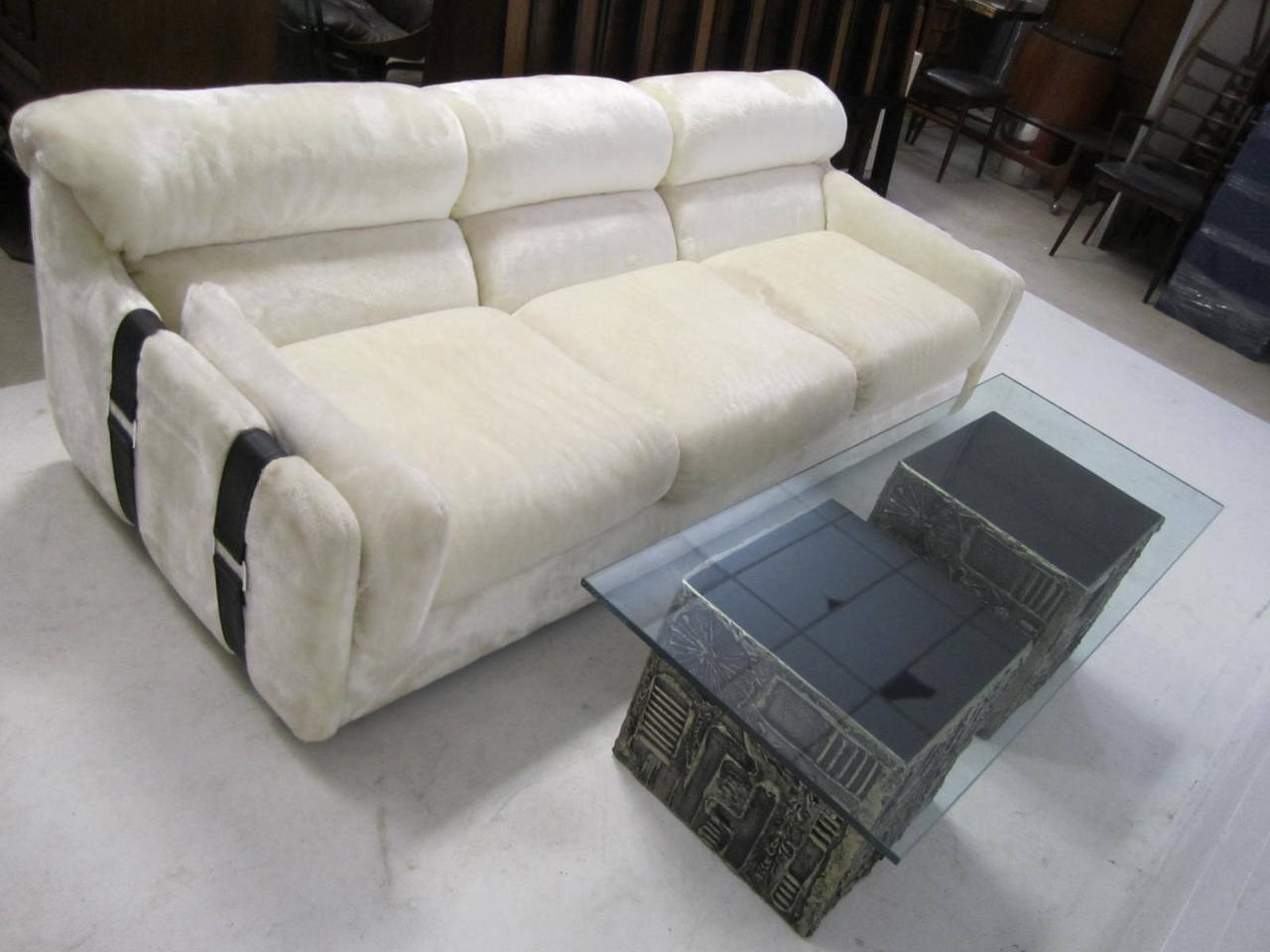 Adrian Pearsall Brutalist, Double Cube, Mid-Century Modern Coffee Table 3