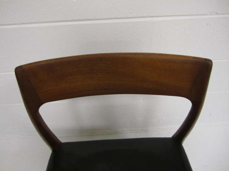 Set of 4 J L Moller Danish Chairs 1