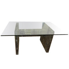 Adrian Pearsall Brutalist Dining Table Desk The Style Of Paul Evans