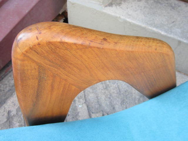 Gorgeous Adrian Pearsall Sculptural Walnut Rocker, Mid-Century Modern 2