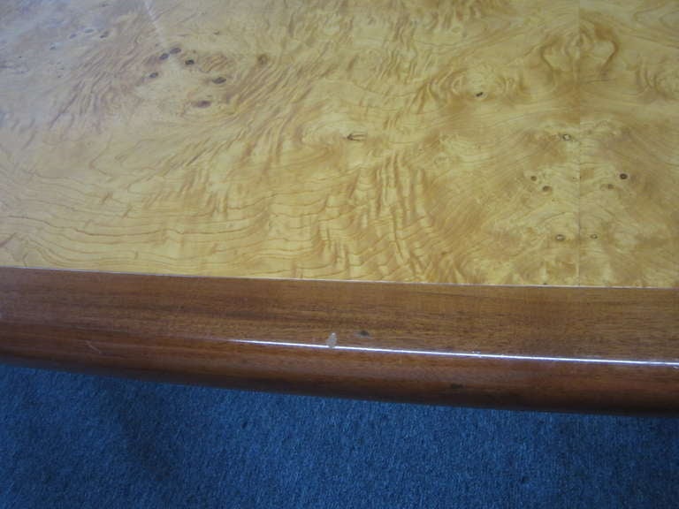 Magnificent Milo Baughman Pace Collection Burled Dining Table Mid-century 1