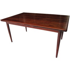 Amazing Danish Modern Rosewood Extension Table