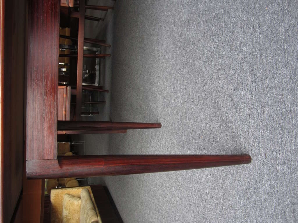 Amazing Danish Modern Rosewood Extension Table 3