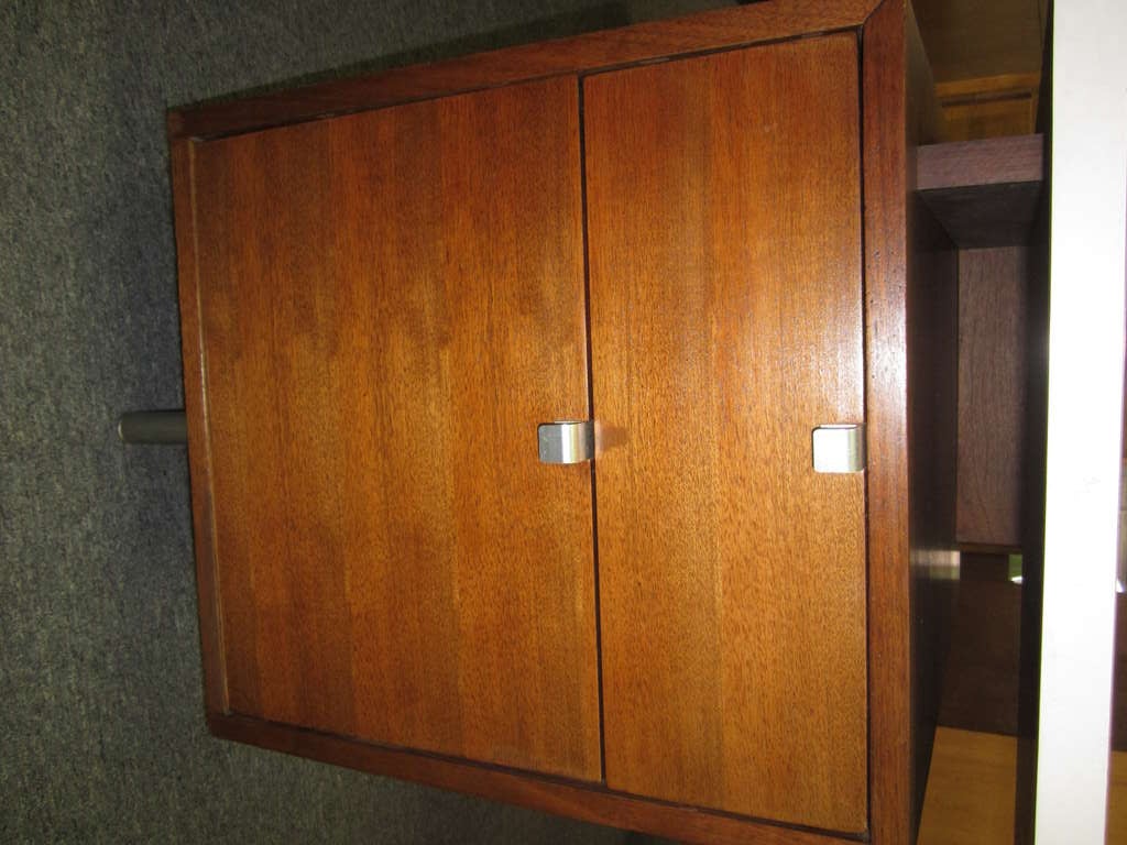 Impressive George Nelson Herman Miller Executive Desk Mid-century Danish Modern In Good Condition In Pemberton, NJ