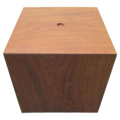 Tables gigognes danoises en teck Mid-century Modern, cubes de puzzle magiques