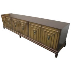Stunning Renzo Rutili Long Low Credenza for Johnson Furniture Mid-Century Modern