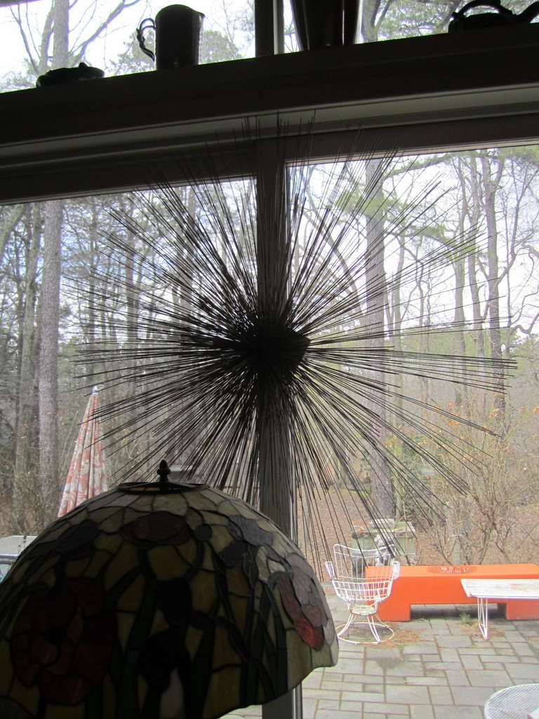 Curtis Jere Multi-Toned Metal Starburst Wall Sculpture Mid-Century Modern In Excellent Condition For Sale In Pemberton, NJ