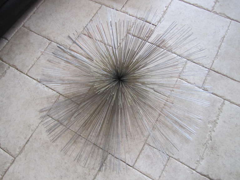 Mid-20th Century Curtis Jere Multi-Toned Metal Starburst Wall Sculpture Mid-Century Modern For Sale