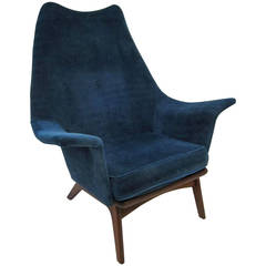 Excellent Adrian Pearsall Wingback Lounge Chair Mid-Century Modern