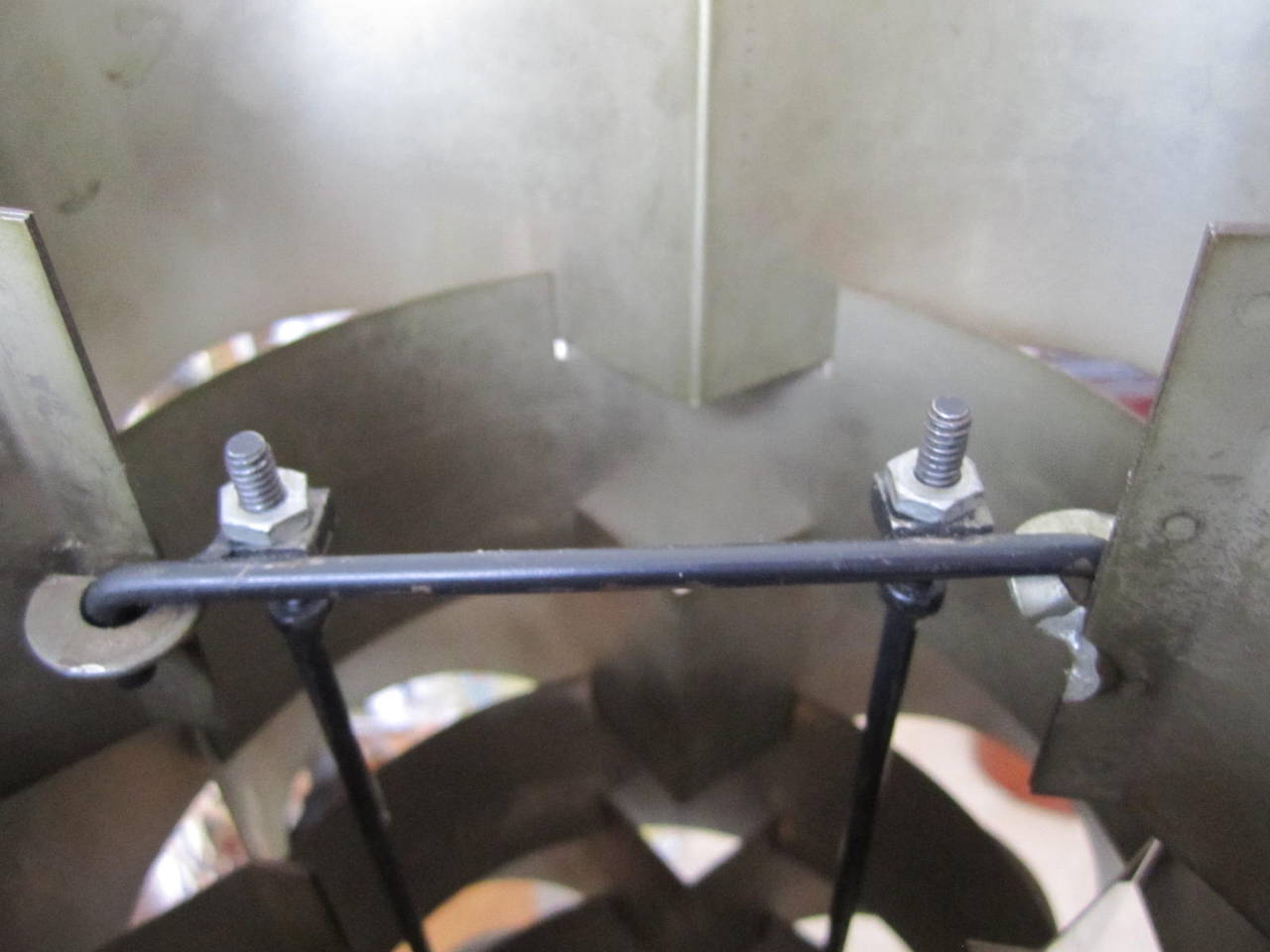 Late 20th Century Signed Curtis Jere Chrome Interplay Skyscraper Floor Lamp